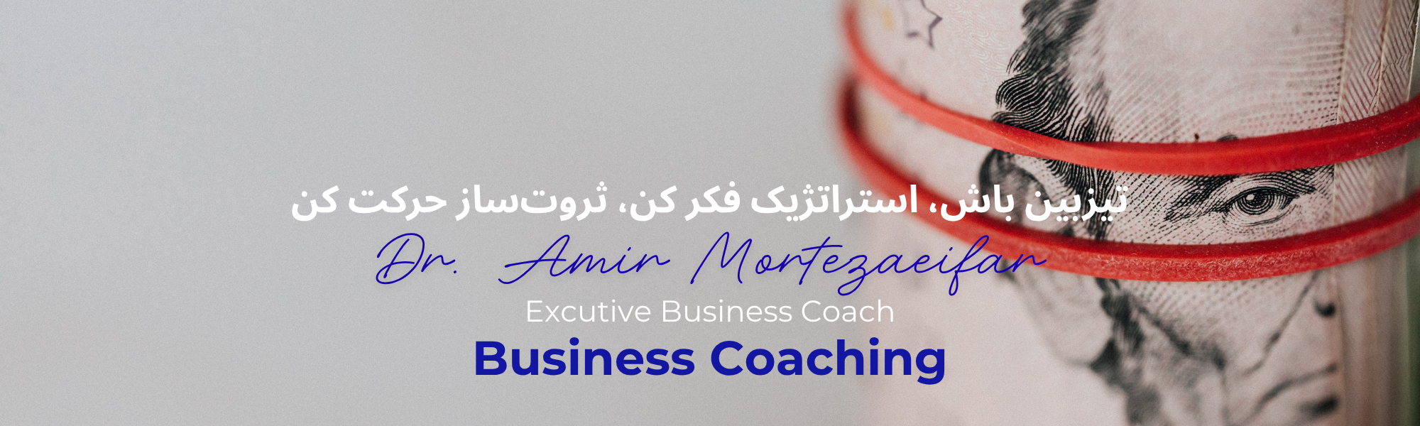 تیزبین باش، استراتژیک فکر کن، ثروت ساز حرکت کن - دکتر امیر مرتضایی فر بیزینس کوچ اجرایی مدیران عالی