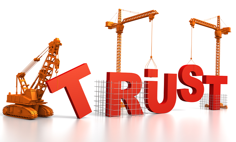 7 راه ساختن اعتماد